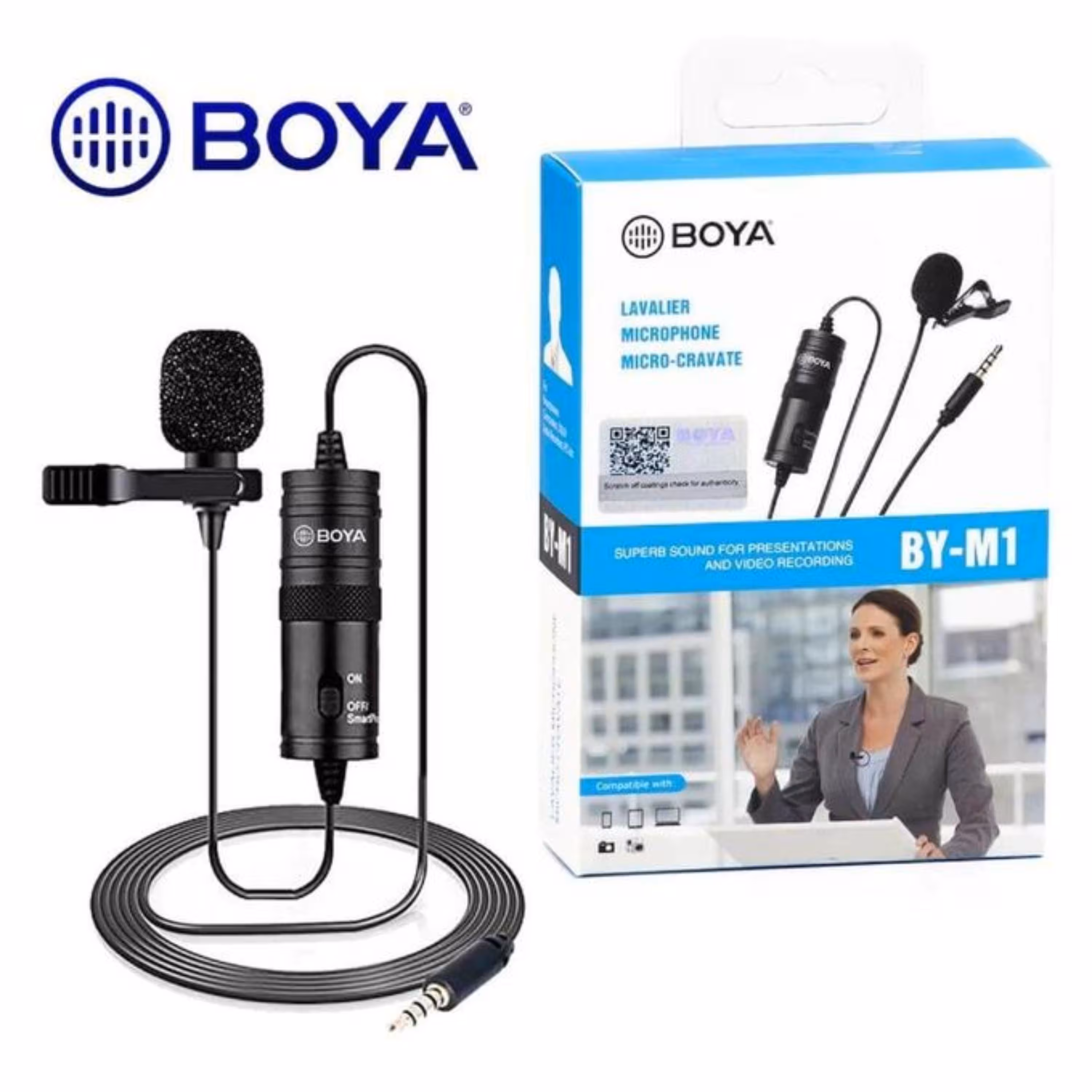 میکروفن یقه ای Boya By-M1 اورجینال