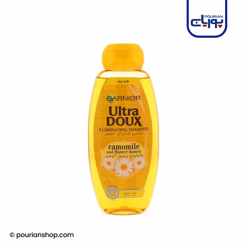 شامپو درخشان کننده عسل و بابونه گارنیر Ultra Doux