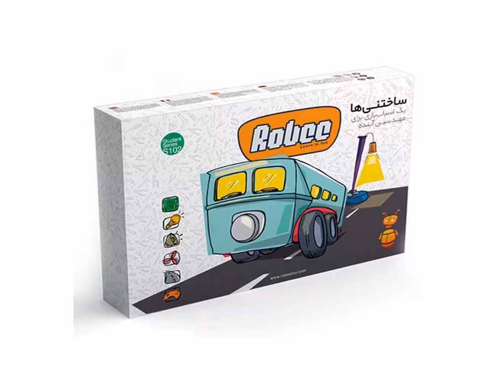 اسباب بازی فکری ساختنی رباتیک robee S102