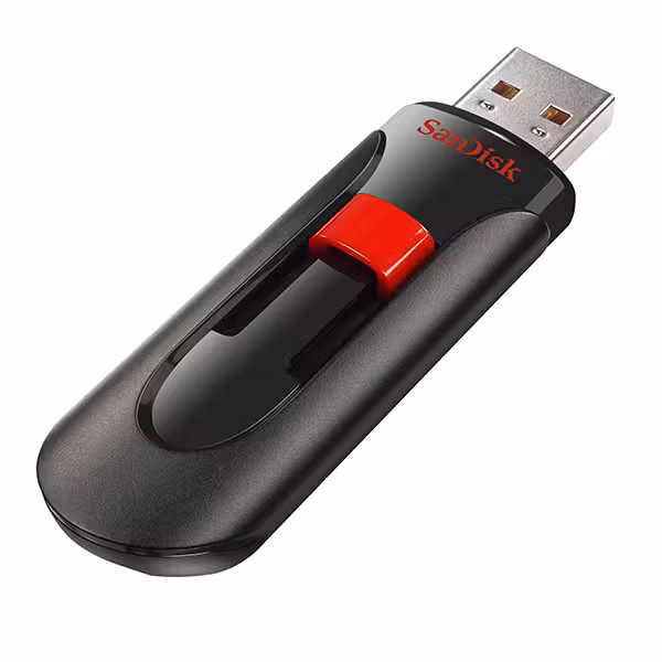 فلش مموری سن دیسک Glide SDCZ60 ظرفیت 64 گیگابایت