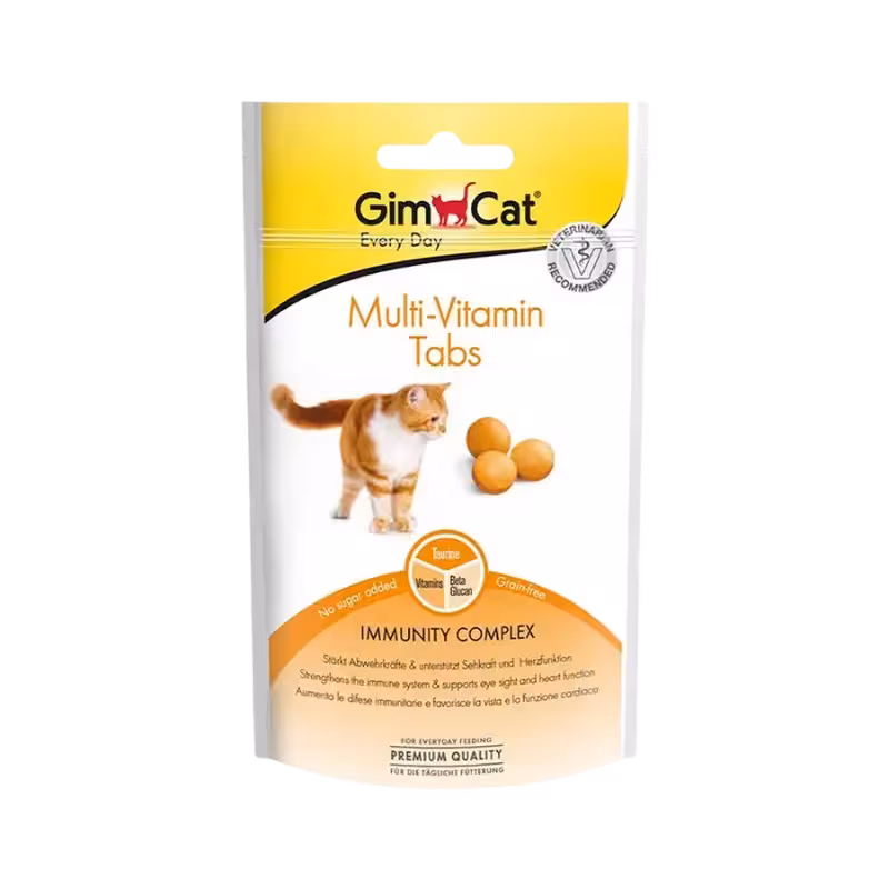 مولتی ویتامین جهت تقویت سیستم ایمنی گربه برند Gim cat جیم کت