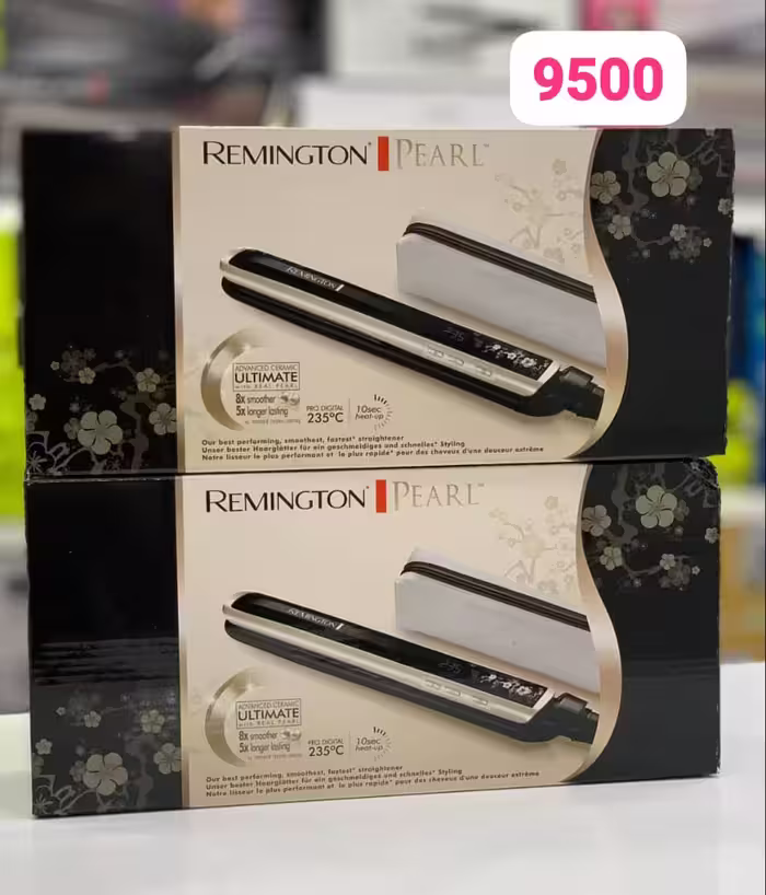 اتو مو رمینگتون مدل S9500 (مرواردیدی) ا Remington Pearl Straightener Model-S9500 ارسال از فارس