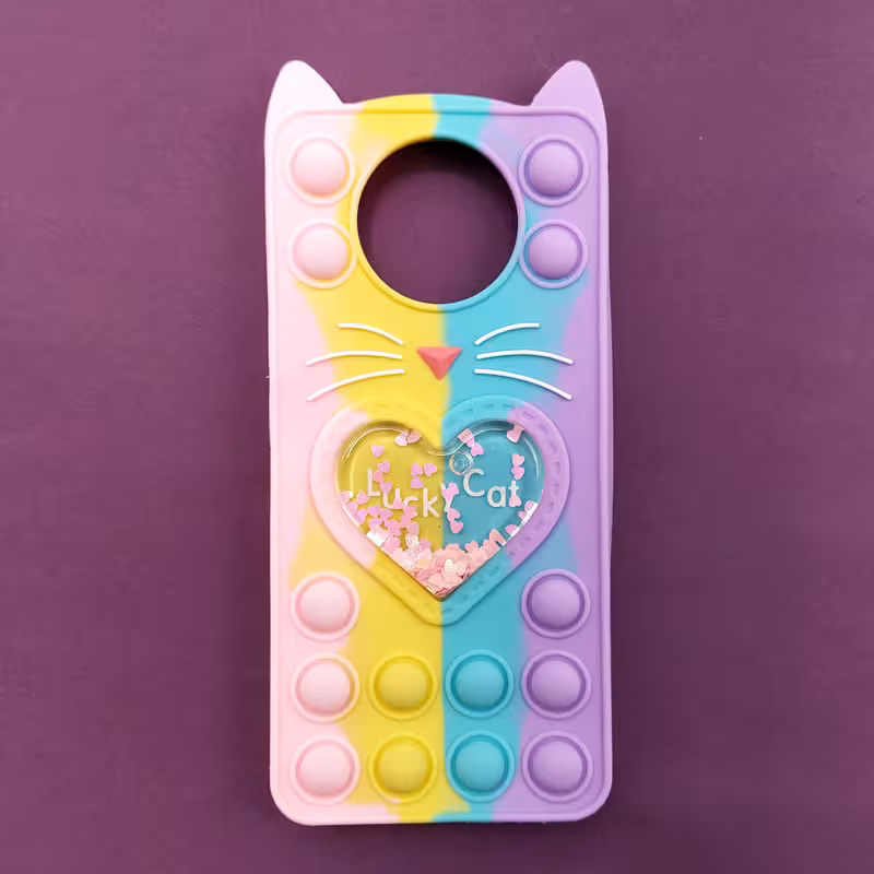 کاور مدل فیجت گربه کد 01 مناسب برای گوشی موبایل شیائومی Poco X3 / Poco X3 Pro / Poco X3 NFC کد2559