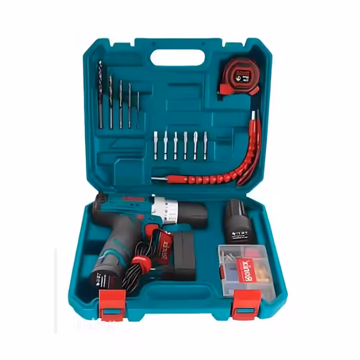 کیت دریل شارژی 12 ولت دو باتری رونیکس مدل RS-8613