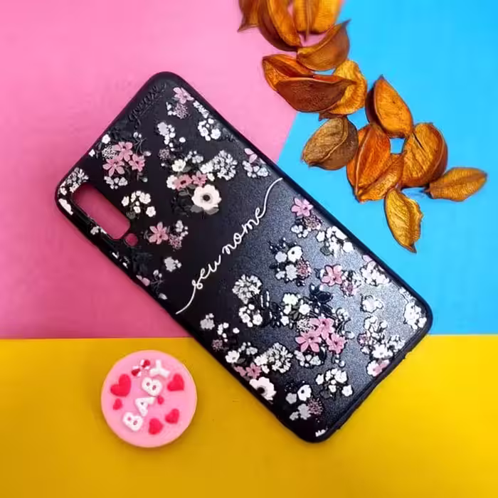 قاب طرحدار سامسونگ مدل A750 کد02