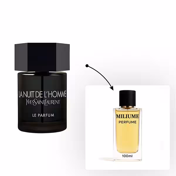 اسانس عطر YSL La Nuit de L`Homme Le Parfum برند Givaudan - کد 2396 - ایو سن لورن لا نویت لهوم پرفیوم 100ML - میلیوم پرفیوم