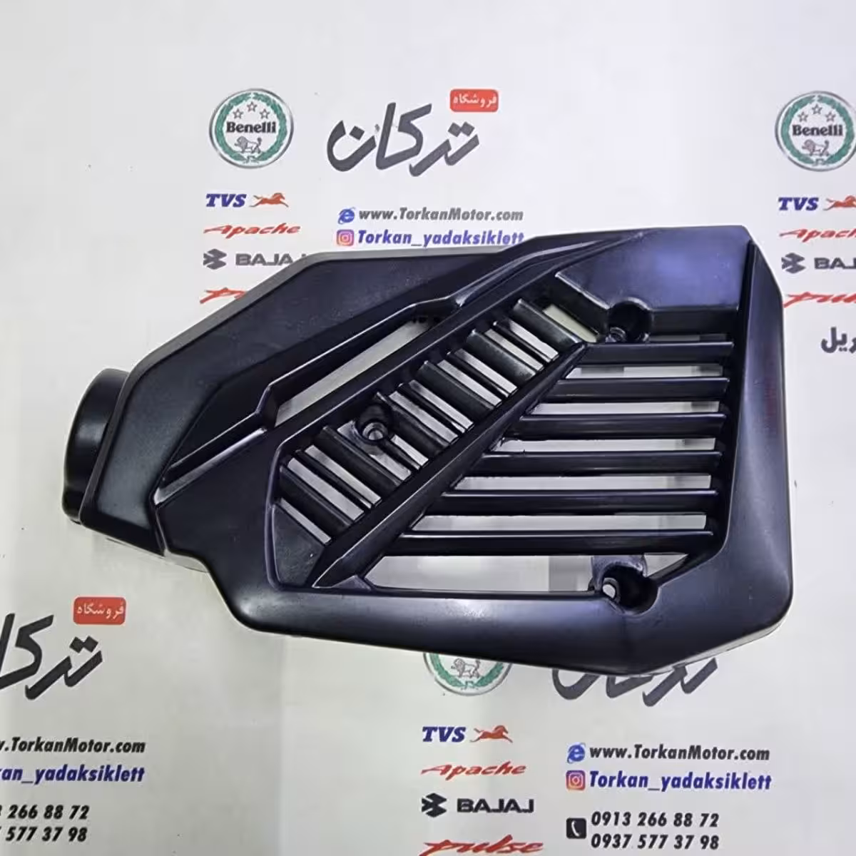 قاب درب روی رادیات طرح کلیک