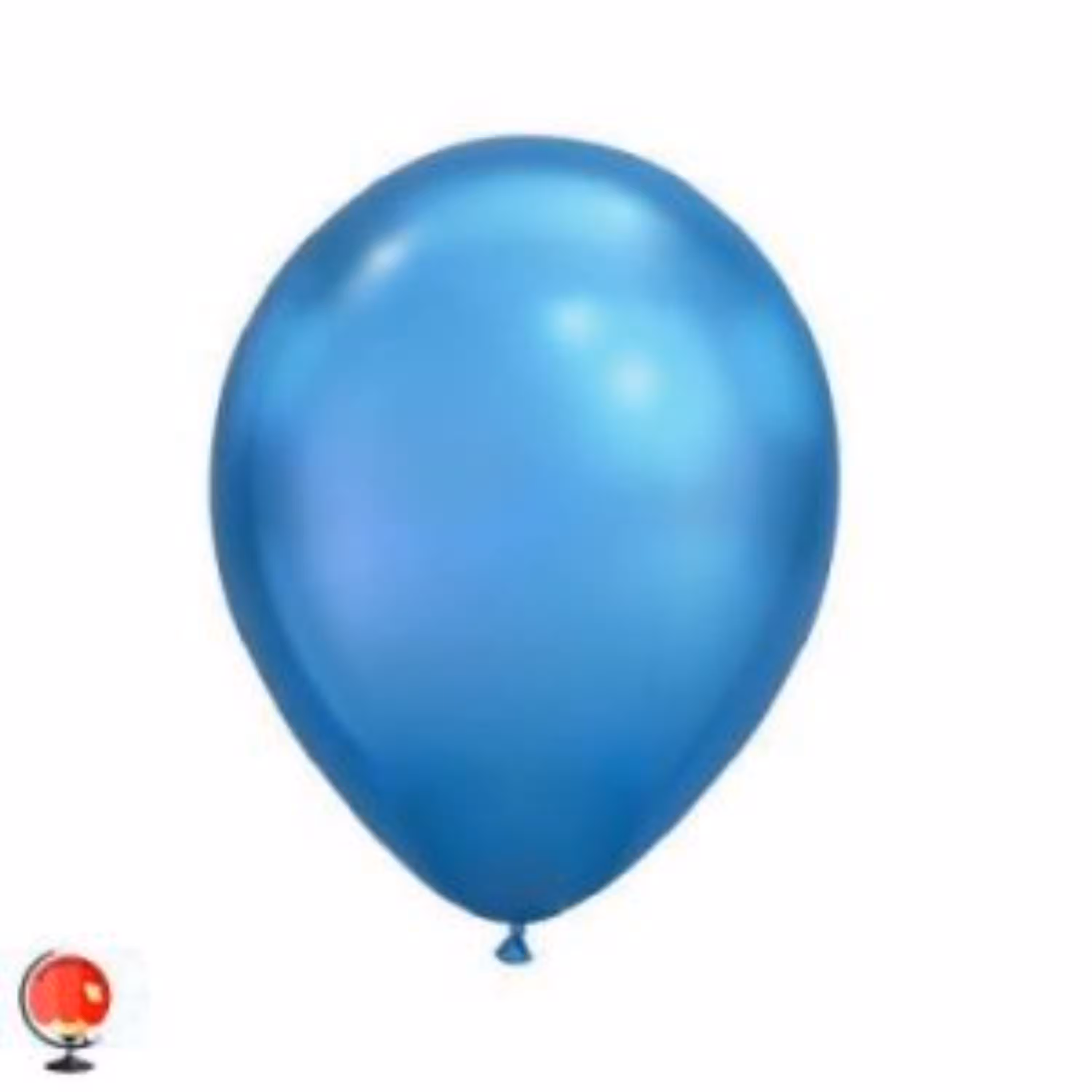 بادکنک آبی پر رنگ سایز 12 اینچ