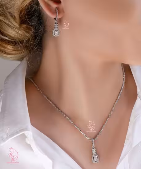 💎نیم ست ظریف امرالد(N_4039)