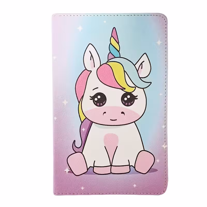 کیف طرحدار (با قاب اصلی) یونیکورن 3 | تبلت سامسونگ Tab A9 (X110-X115)