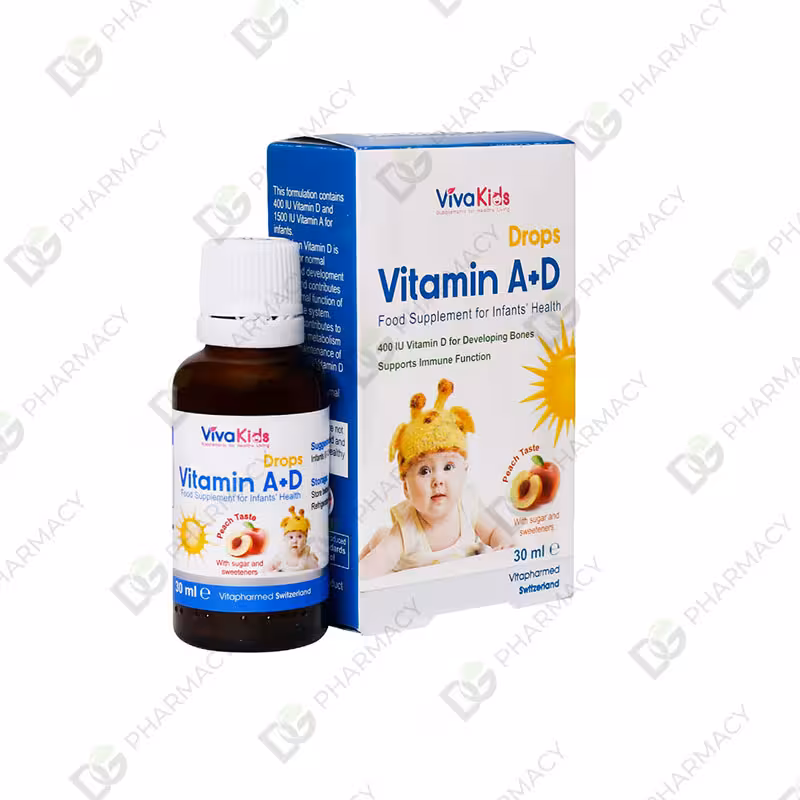 قطره ویتامین آ د ویواکیدز دیجی فارماسی