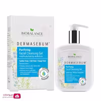 ژل شستشوی صورت بدون سولفات Dermasbum بیوبالانس | BIOBALANCE DERMA SEBUM Purifying Facial Cleansing Gel