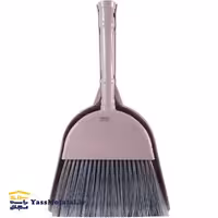 جارو و خاک انداز دسته کوتاه لیمون