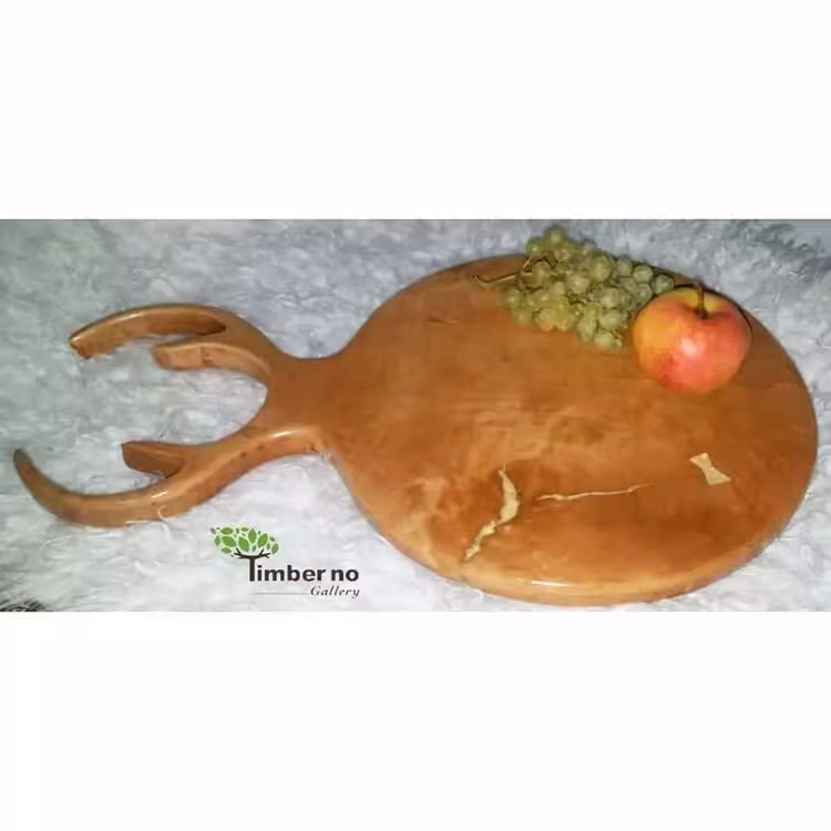 تخته سرو رزین کاری طرح شاخ گوزن