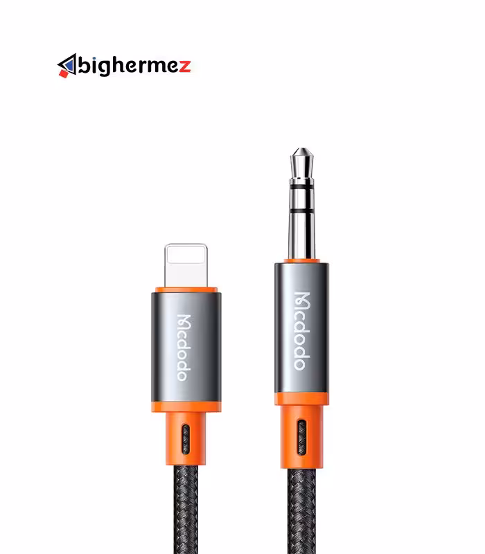 کابل تبدیل لایتنینگ به AUX مک دودو مدل CA-0780 طول 1.2 متر