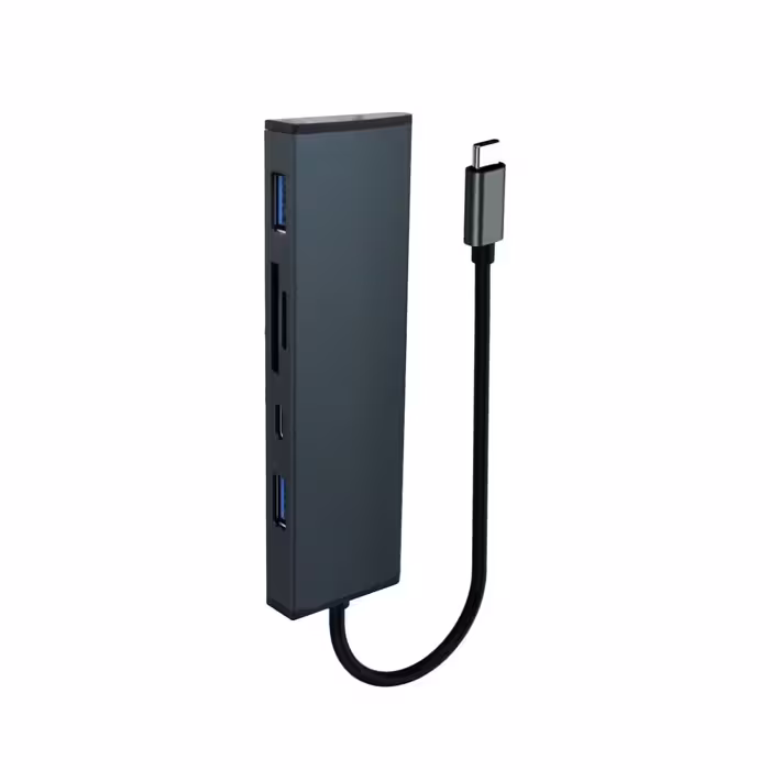 هاب 5 پورت Type-c کی نت مدل K-MFCMS405 -