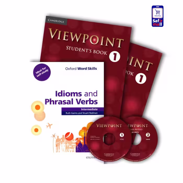 ViewPoint 1 + Idioms and Phrasal Verbs intermediate - پک ویوپوینت 1 و آکسفورد