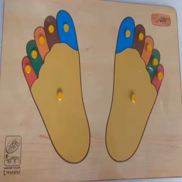 پازل چوبی بازی آموزشی کودک