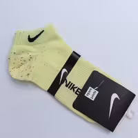 جوراب مچی مارک نایک رنگ لیمویی خالدار پافیت 22652