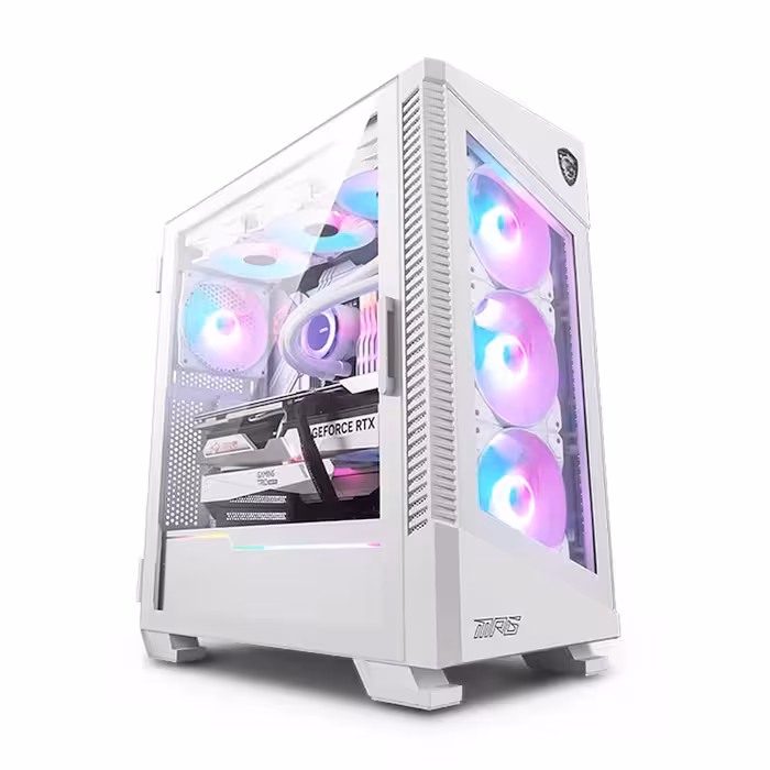 قیمت و خرید کیس کامپیوتر ام اس آی Velox 100R White - آبتین مال