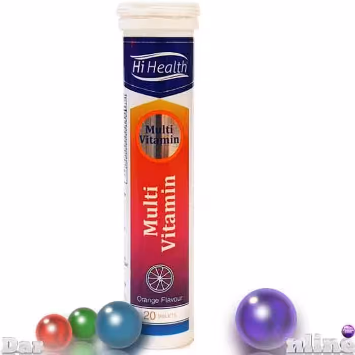 مولتی ویتامین های هلث جوشان قرص20عددی