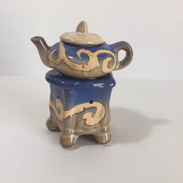 اسانس سوز قوری آبی Blue Pot Oil Burner