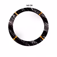 آینه بلند وکیوم گرد مشکی