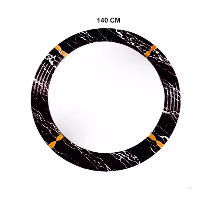 آینه بلند وکیوم گرد مشکی