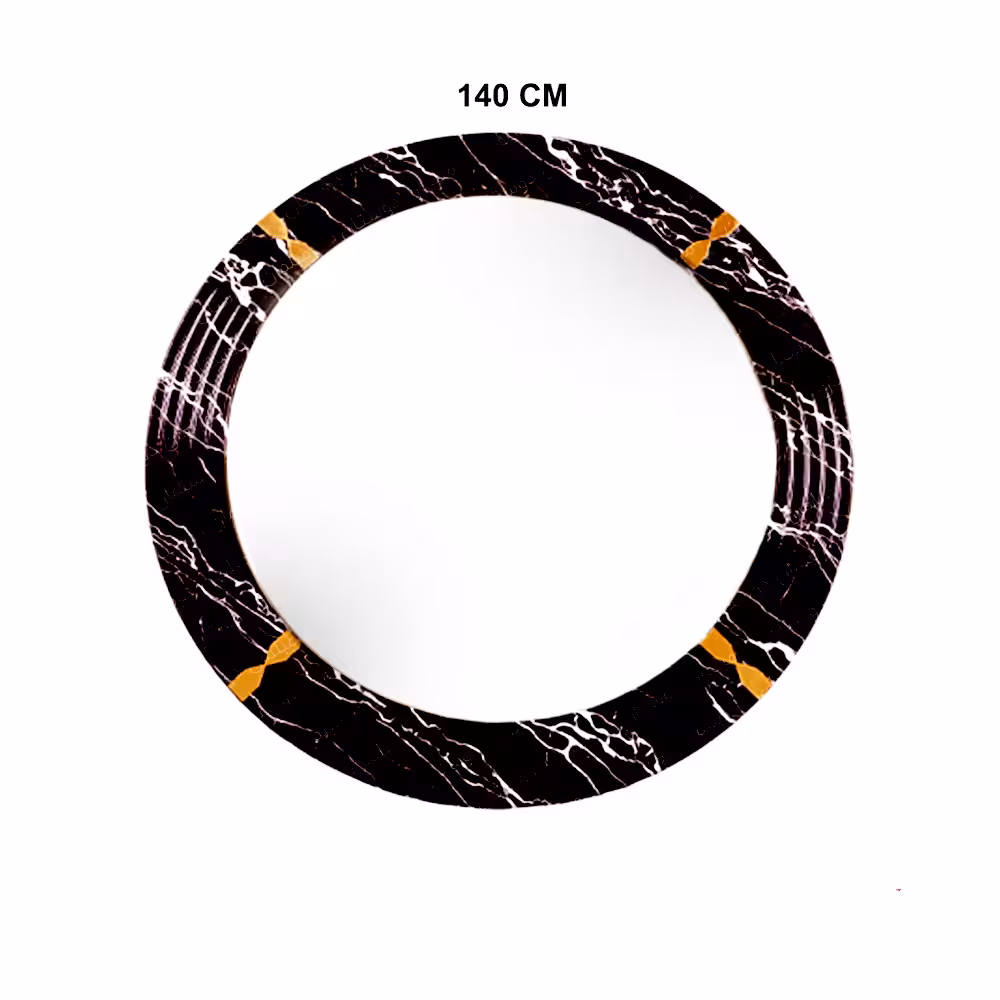 آینه بلند وکیوم گرد مشکی