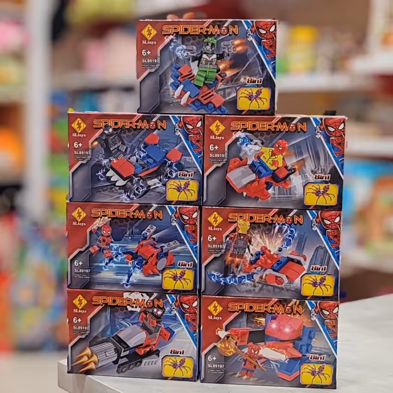 لگو مرد عنکبوتی با تجهیزات وارداتیSL89197