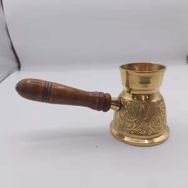 قهوه جوش جذوه برنجی هندی کد 1228