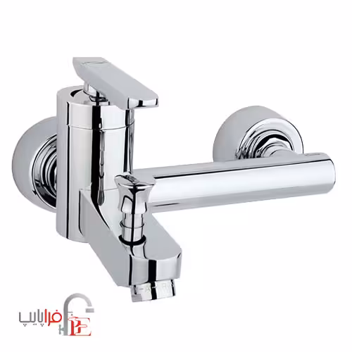 شیر حمام راسان مدل فلورا کروم