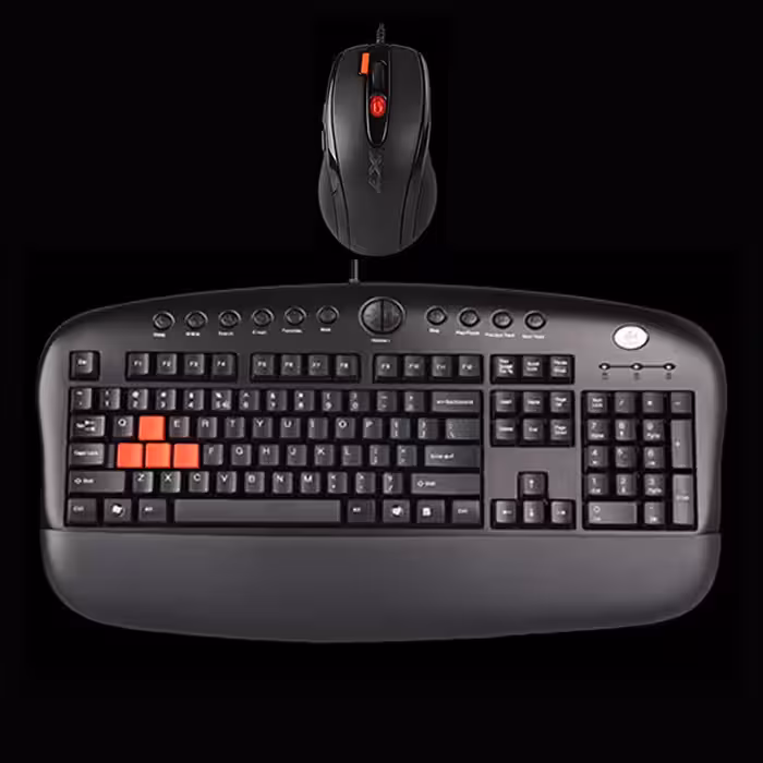 کیبورد ماوس ایفورتک مدل KX-2810BK