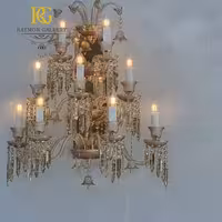 دیوارکوب 9 شاخه باکارات