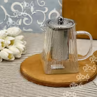 قوری پیرکس کف مربع 750 میل طرح کدو