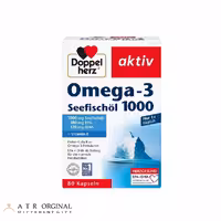 کپسول امگا 3 دوز 1000 دوپل هرز اکتیو آلمان