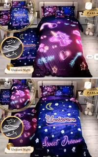 روتختی دورو طرح دار یک نفره پنج تکه پارلاک برند ترکسان کد A225