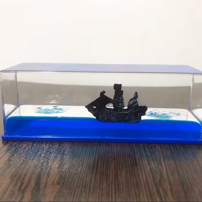 کشتی معلق دکوراتیو مدل دزدان دریایی وارداتی درجه 1