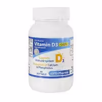 سافت ژل ویتامین D3 1000 واحد او پی دی فارما