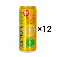 نوشیدنی آبمیوه مرکبات و انبه لایمون فرش (330 میل) بسته ی 12 عددی laimon fresh