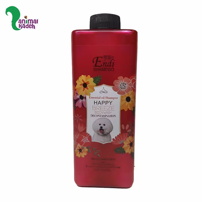 شامپو سگ برند اندی معطر و خوشبو حاوی روغن اسطوخودوس، گل رز، لیمو، گریپ فروت 500 میل