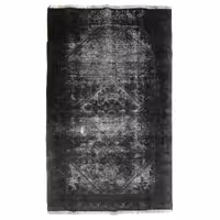 فرش وینتیج دستبافت رنگ شده یک و نیم متری