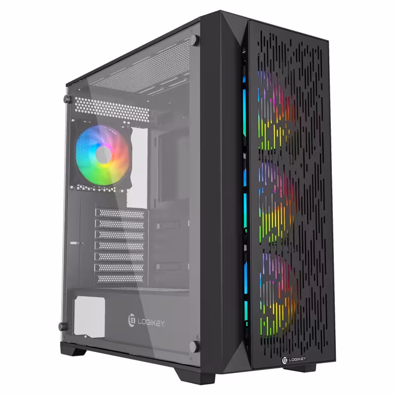 کیس کامپیوتر گیمینگ لاجی کی مدل C344B