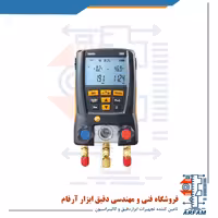 گیج منیفولد - دو قلو دیجیتال با شلنگ و موبایلی تستو TESTO 550