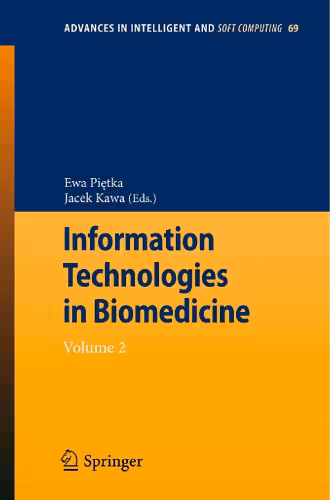 خرید و دانلود نسخه کامل کتاب Information Technologies in Biomedicine: Volume 2