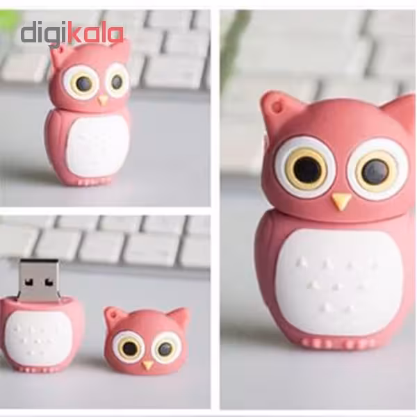 فلش مموری طرح جغد مدل Ul-Pv-Ow01 ظرفیت64گیگابایت