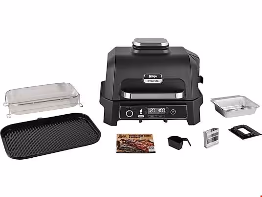 گریل و دودی‌کن چندکاره نینجا مدل Woodfire Pro XL OG850