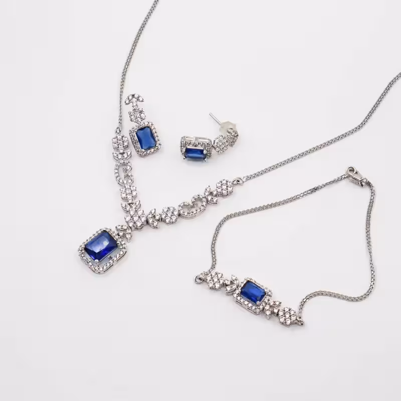 سرویس نگین دار طلا