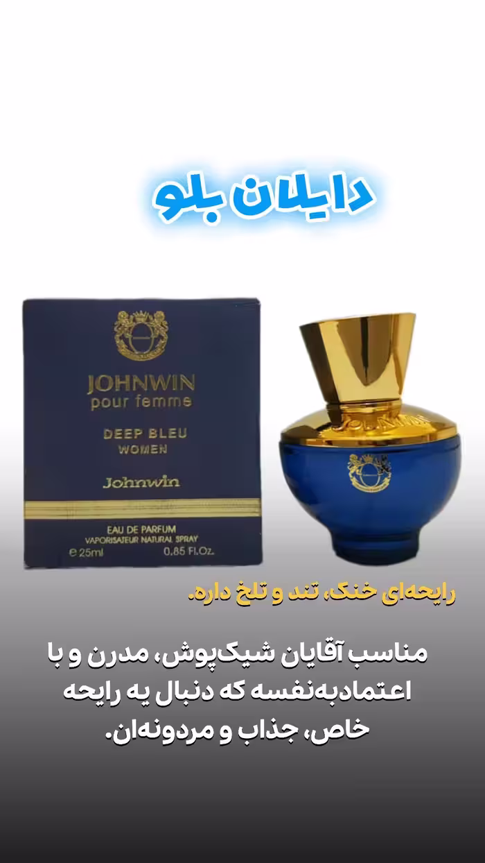 ادکلن دایلان بلو از برند جانوین