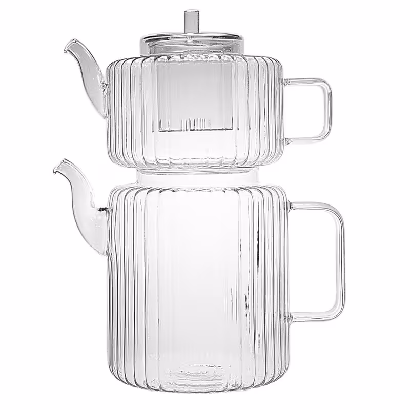 ست کتری و قوری ناتالی مدل کبریتی